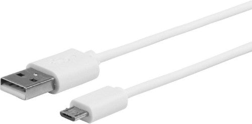 eSTUFF ES603007 USB cable USB 2.0 1 m USB A Micro-USB B White