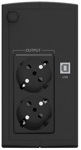 PowerWalker Basic VI 650 SB Line-Interactive 0.65 kVA 360 W 2 AC outlet(s)