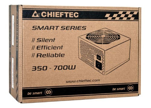 Chieftec Smart GPS-500A8 power supply unit 500 W 20+4 pin ATX ATX Black