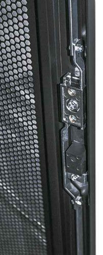 Intellinet 19" Server Cabinet - Free Standing, 42U, 800x1000mm (width x depth), Black, Flatpack, Max 1500kg, Multi-Point Door Lock, One Lock Per Side Panel, Usable Depth 123 to 773mm, IP20 rated, Rack, Steel