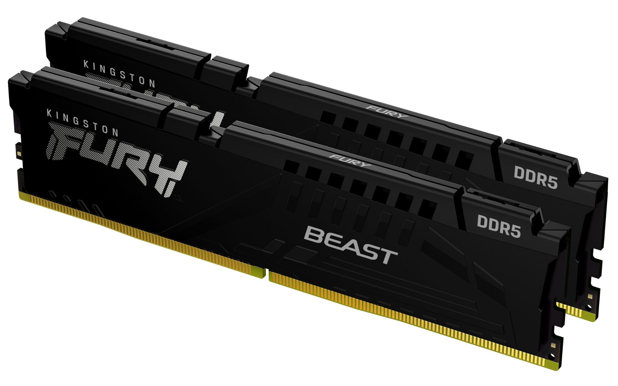 Kingston Technology FURY Beast 64GB 5200MT/s DDR5 CL40 DIMM (Kit of 2) Black