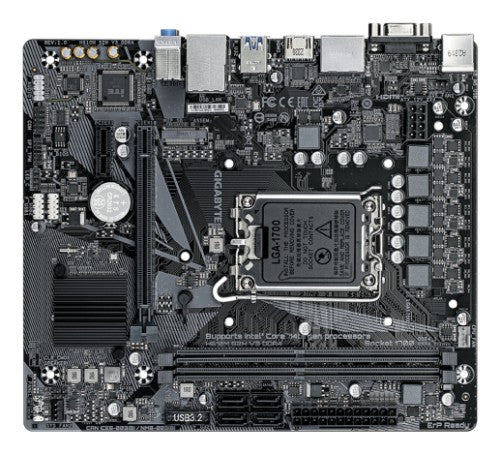GIGABYTE H610M S2H V3 DDR4 Motherboard - Supports Intel Core 14th CPUs, 4+1+1 Hybrid Digital VRM, up to 3200MHz DDR4, 1xPCIe 3.0 M.2, GbE LAN , USB 3.2 Gen 1
