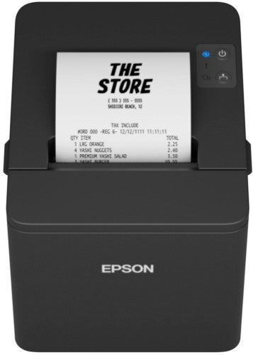 Epson TM-T20IV(102):USB+Serial+Ether, PS, Blk, EU, RS-232