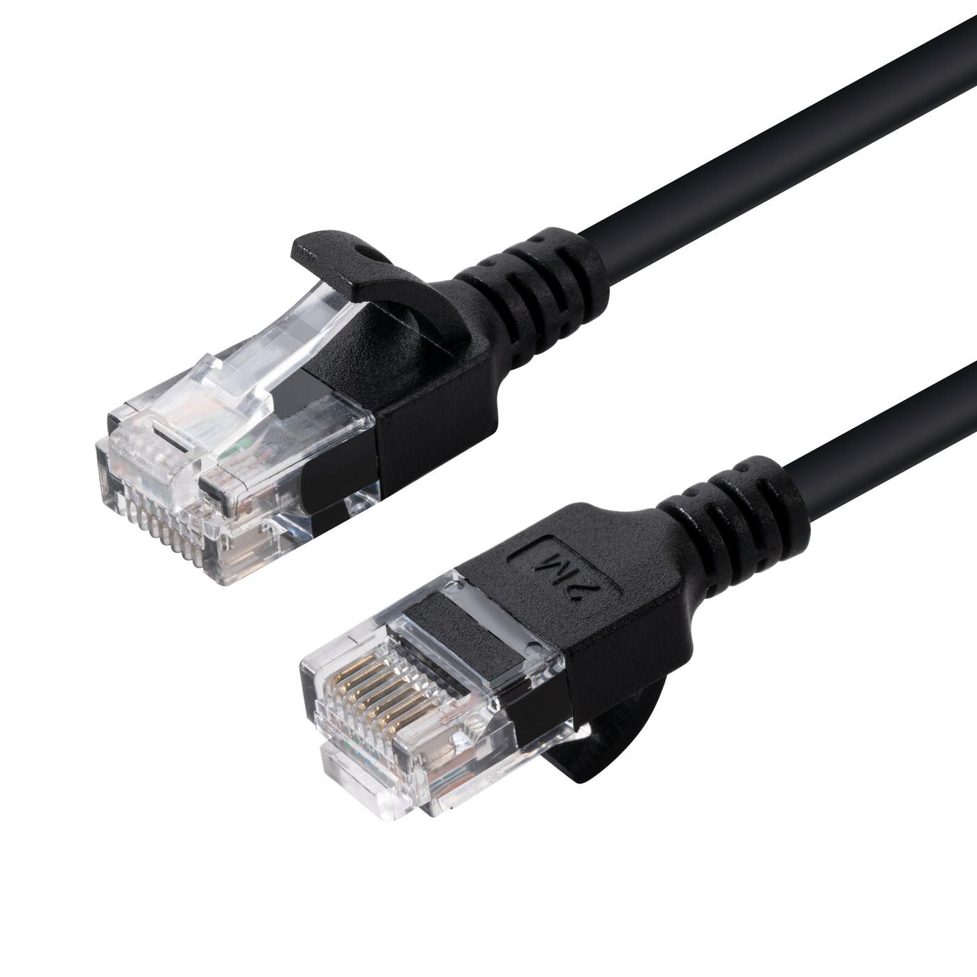 Microconnect V-UTP6A0015S-SLIM networking cable Black 0.15 m Cat6a U/UTP (UTP)