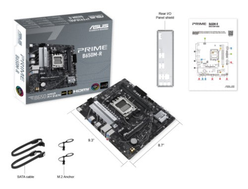 ASUS PRIME B650M-R AMD B650 Socket AM5 micro ATX