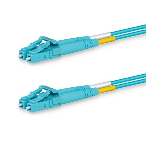 Lanview LVO231469 InfiniBand/fibre optic cable 1 m LC Aqua colour