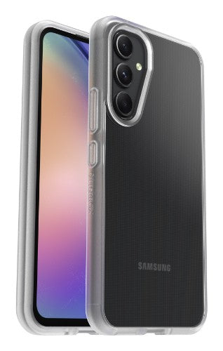 OtterBox React Case for Galaxy A54 5G, Shockproof, Drop proof, Ultra-Slim, Protective Thin Case, Tested to Military Standard, Antimicrobial Protection, Clear