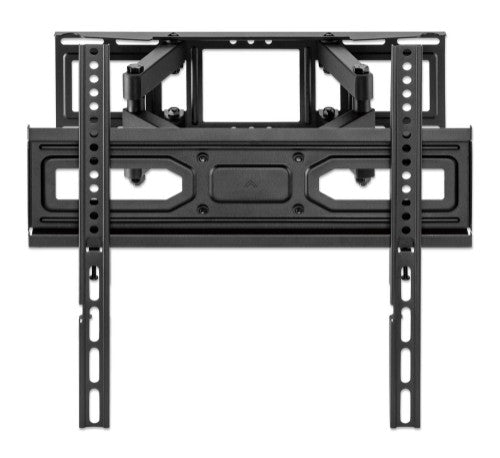 Manhattan Wall Mount for TV & Monitors (Full Motion), For screens 32" to 55", VESA compatability: all between 100x100mm and 400x400mm - check the dimensions of the four mounting holes on back of screen to ensure it fits, Max 40kg, Black, Bracket, Lifetime