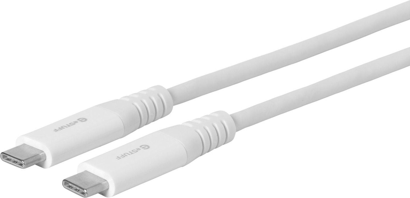 eSTUFF USB-C to C Cable 3m White