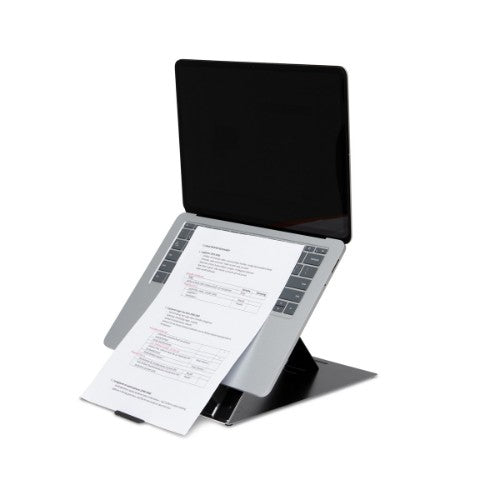 R-Go Tools Tablet and laptop stand R-Go Riser Duo, suitable for 10-22 inch screen, black