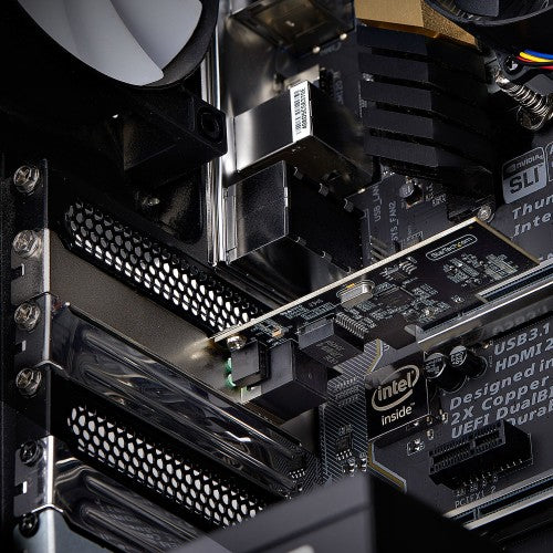 StarTech.com 1-Port 2.5Gbps NBASE-T PCIe Network Card, Intel® I225-V, Single-Port Computer Network Card, Ethernet MultiGigabit NIC, PCI Express Server LAN Card