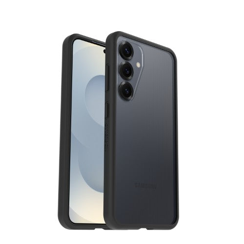 OtterBox React Series for Samsung Galaxy S25, transparent/black - No Retail Packaging