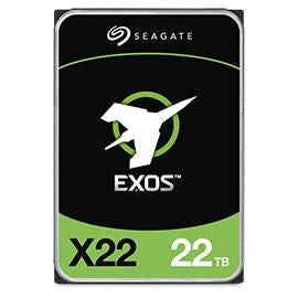 Seagate Exos X22 internal hard drive 22 TB 7200 RPM 512 MB 3.5" Serial ATA III