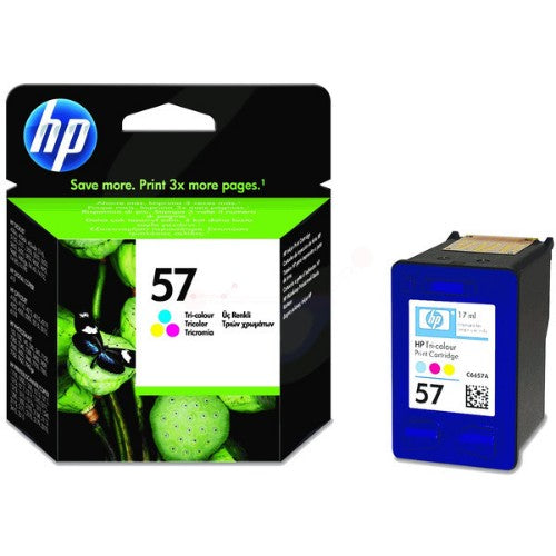 HP C6657AE/57 Printhead cartridge color, 500 pages ISO/IEC 24711 17ml for HP DeskJet Series 5550/PhotoSmart 100/PhotoSmart 145/PhotoSmart 7660/PSC 1110