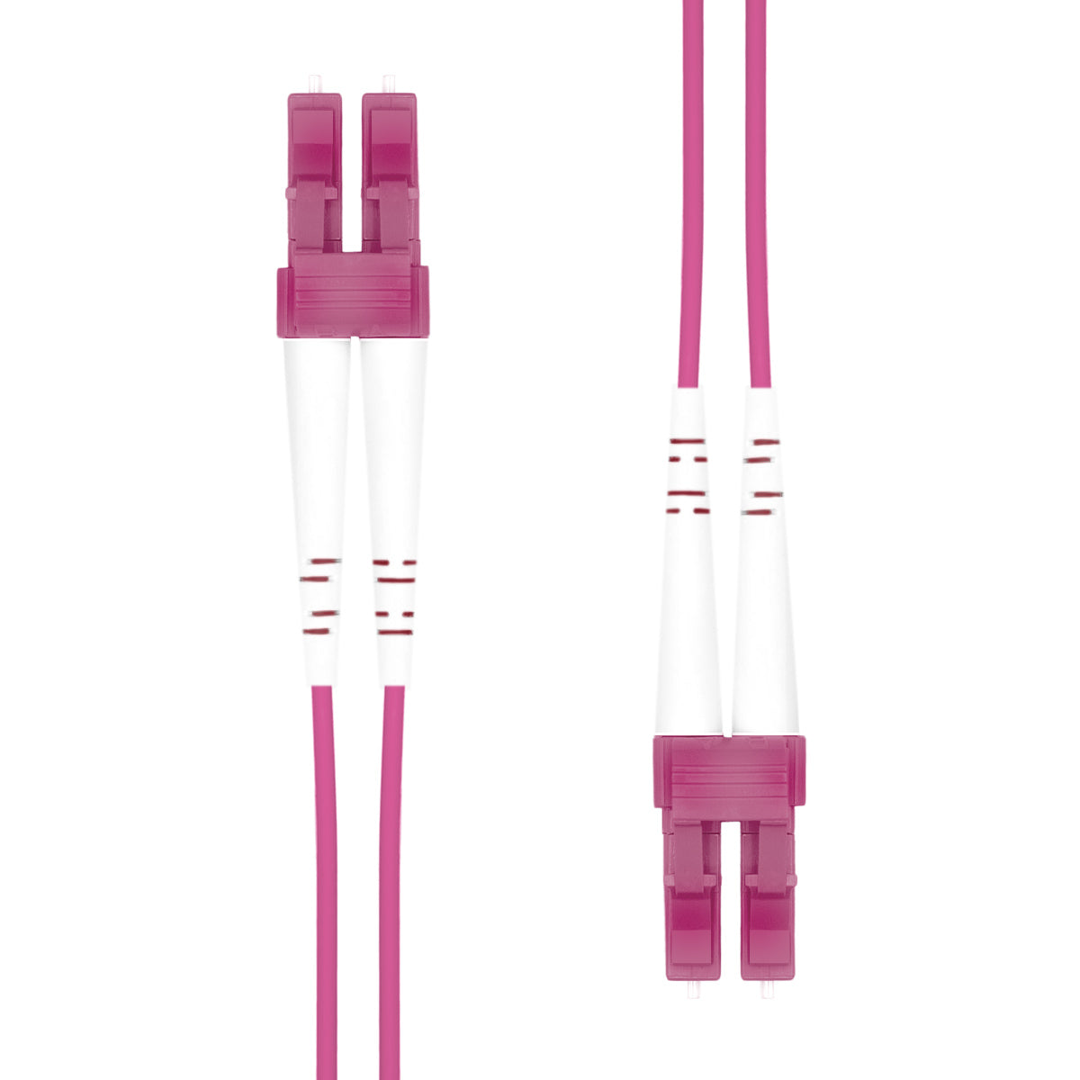 Garbot B-01-50410 InfiniBand/fibre optic cable 1 m LC OM4 Violet