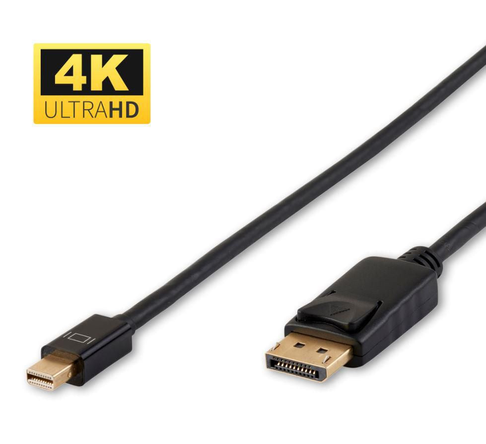 Microconnect DP-MMG-050MB DisplayPort cable 0.5 m Mini DisplayPort Black