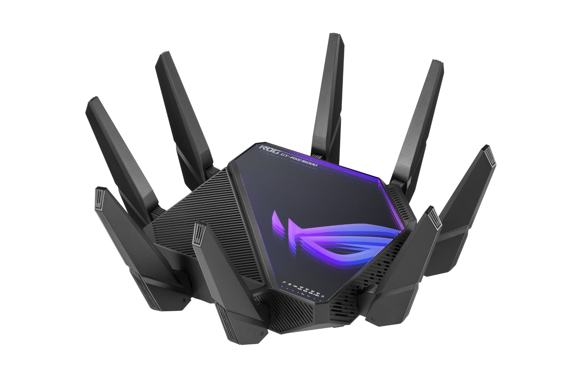 ASUS ROG Rapture GT-AXE16000 wireless router 10 Gigabit Ethernet Tri-band (2.4 GHz / 5 GHz / 6 GHz) Black