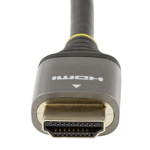StarTech.com 12ft (4m) HDMI 2.1 Cable 8K - Certified Ultra High Speed HDMI Cable 48Gbps - 8K 60Hz/4K 120Hz HDR10+ eARC - Ultra HD 8K HDMI Cord - Monitor/TV/Display - Flexible TPE Jacket