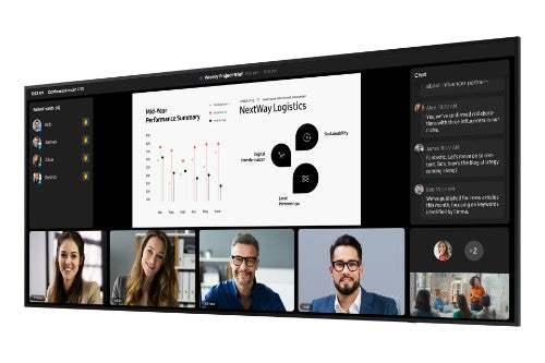 Samsung QPDX-5K Digital signage flat panel 2.67 m (105") LCD Wi-Fi 500 cd/m² 5K Ultra HD Black Tizen 7.0 24/7
