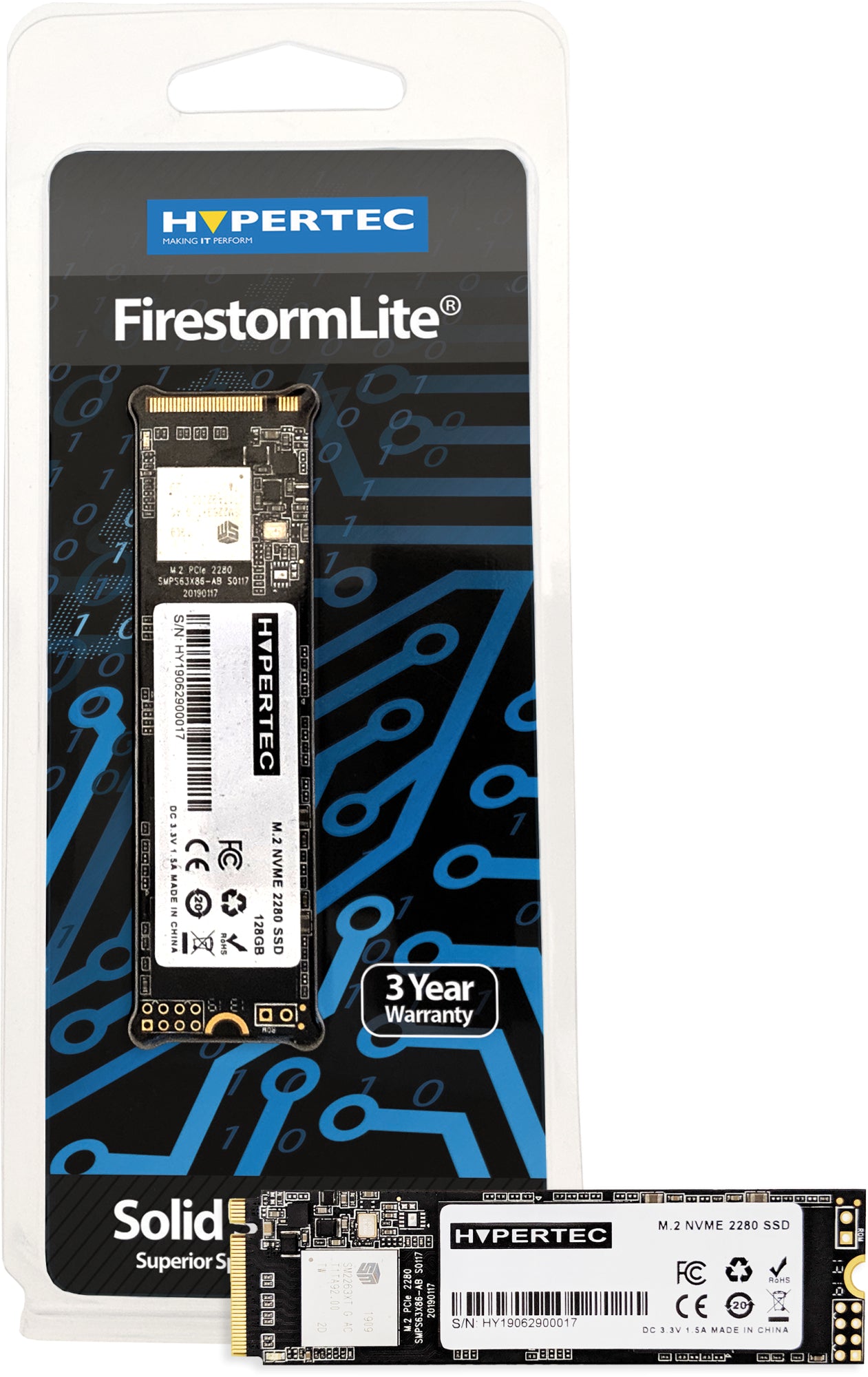 Hypertec FirestormLite 1TB PCI Express 1.02 TB NVMe