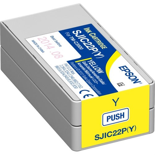 Epson C33S020604/SJI-C-22-P-(Y) Ink cartridge yellow 32.5ml for Epson TM-C 3500