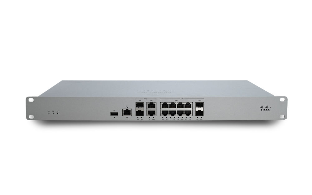 Cisco Meraki MX85-HW hardware firewall 1U 1 Gbit/s