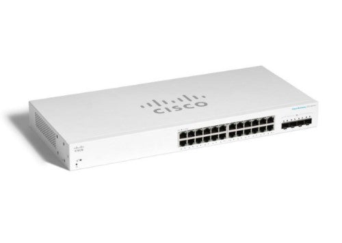 Cisco CBS220-24T-4X Managed L2 Gigabit Ethernet (10/100/1000) White