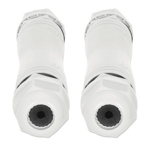 Intellinet Ultra Long Range Outdoor Fast Ethernet PoE+ Extender Kit Extends PoE up to 1000 m (3280 ft.), One PD Port up to 95 W, IEEE 802.3bt (4PPoE) Compatible, IP67 Waterproof and Dustproof, Set of Two Modules, Plastic, Gray