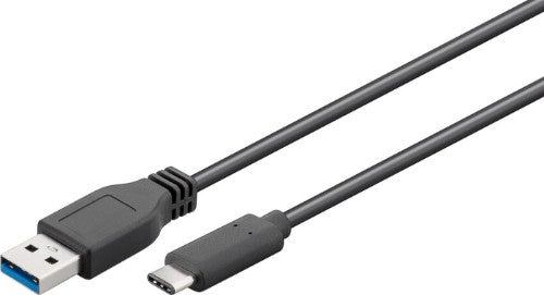 Microconnect USB3.1CA0015 USB cable USB 3.2 Gen 1 (3.1 Gen 1) 0.15 m USB C USB A Black