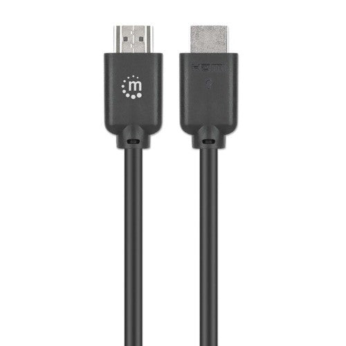 Manhattan HDMI 4K@60Hz Cable with Ethernet, 1.5m, Suitable for ALL 4K & 1080p/HD uses - when upgrading now or have it ready for when you need it, Male to Male, Black, Ultra HD 4k x 2k, Lifetime Warranty, Premium High Speed