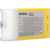 Epson C13T603400/T6034 Ink cartridge yellow 220ml for Epson Stylus Pro 7800/7880