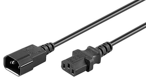 Microconnect PE0406100 power cable Black 10 m C13 coupler C14 coupler