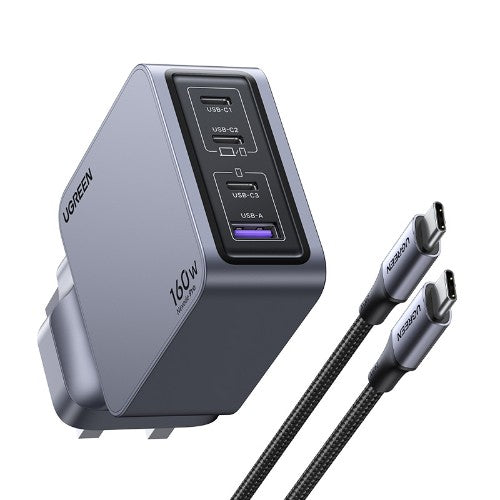 Ugreen Nexode Pro Universal Grey, Silver AC Fast charging Indoor