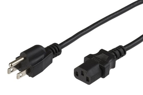 Microconnect PE110401 power cable Black 1 m C13 coupler Power plug type B