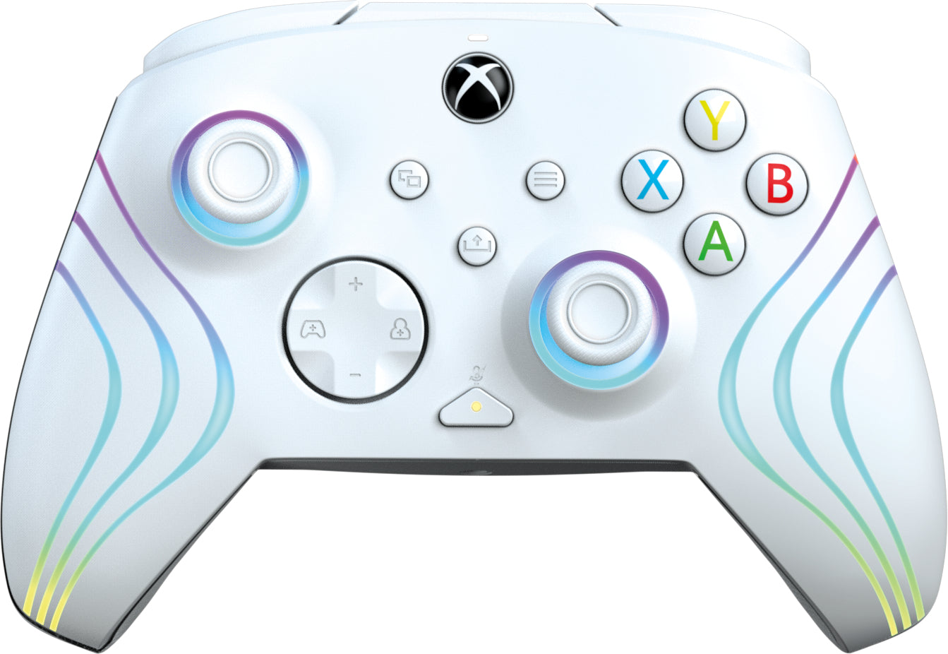 PDP Afterglow Wave Wired Controller: White For Xbox Series X|S, Xbox One & Windows 10/11