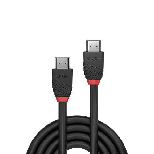Lindy 10m Standard HDMI cable, Black Line