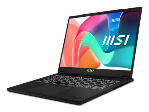 MSI Modern 14 H D2RMG-296UK Intel Core 9 270H Laptop 35.6 cm (14") Full HD+ 16 GB DDR4-SDRAM 1 TB SSD Wi-Fi 6E (802.11ax) Windows 11 Home Black