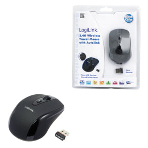 LogiLink ID0031 mouse RF Wireless Optical 800 DPI