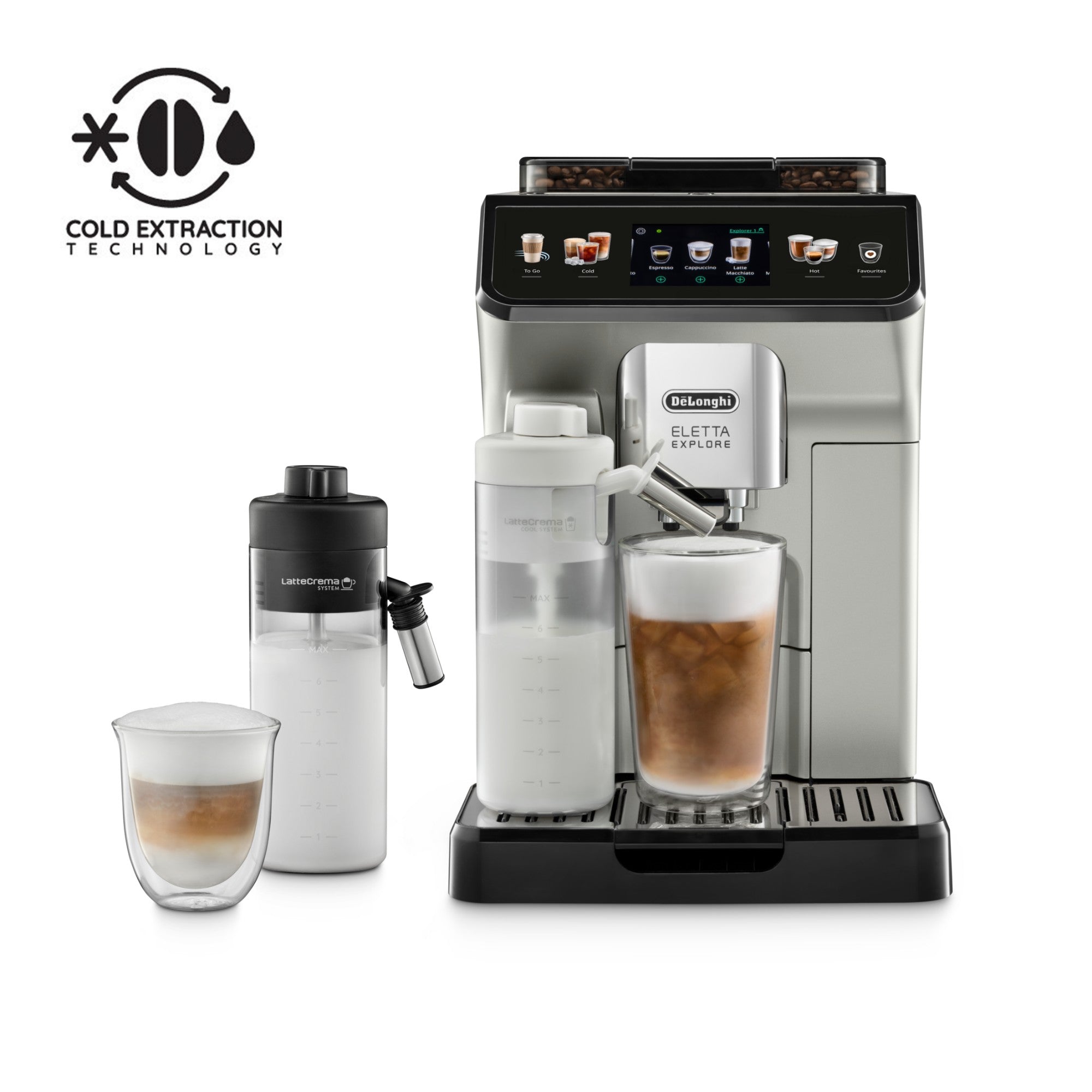 De’Longhi ECAM450.86.TB Fully-auto Espresso machine 1.8 L