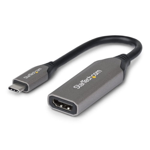 StarTech.com 112B-USBC-HDMI21 video cable adapter 0.2 m USB Type-C HDMI Type A (Standard) Grey