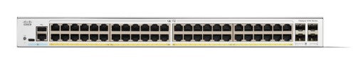 Cisco Catalyst 1200-48P-4G Smart Switch, 48 Port GE, PoE, 4x1GE SFP, Limited Lifetime Protection (C1200-48P-4G)