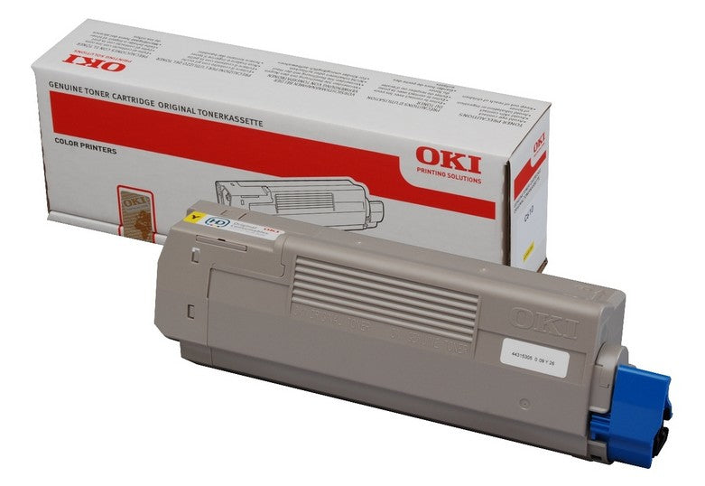 OKI 44315305 Toner-kit yellow, 6K pages ISO/IEC 19798 for OKI C 610