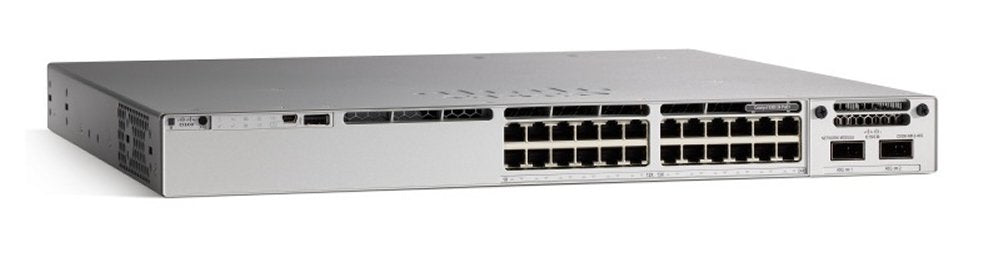 Cisco Catalyst C9300-24T-A network switch Managed L2/L3 Gigabit Ethernet (10/100/1000) Power over Ethernet (PoE) 1U Grey