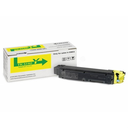 Kyocera 1T02NRANL0/TK-5140Y Toner-kit yellow, 5K pages ISO/IEC 19798 for Kyocera P 6130