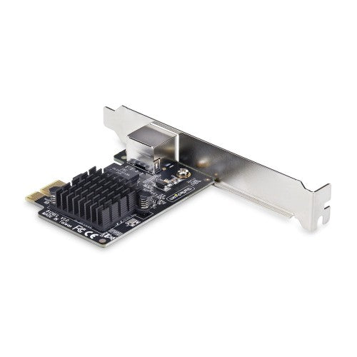 StarTech.com 1-Port 5G Gigabit PCIe Network Adapter Card, 5G/2.5G/1G/100M/10M PCI Express LAN Card, Realtek RTL8126, Windows and Linux, TAA Compliant
