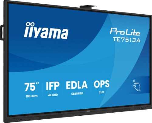 iiyama 75" Google EDLA Certified IFP - Interactive display for seamless integration and collaboration in education and enterprise