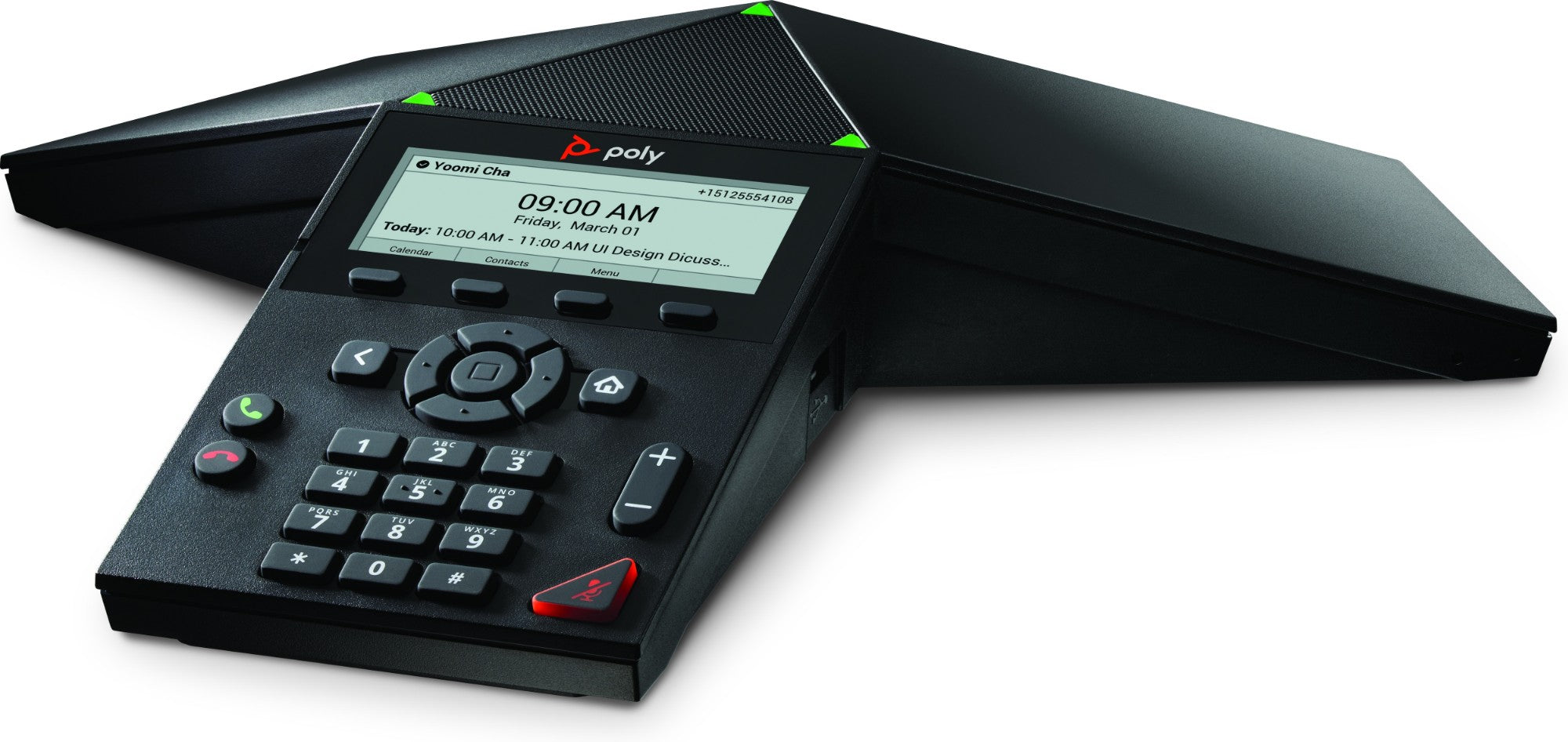 POLY Trio 8300 IP Conference Phone and PoE-enabled