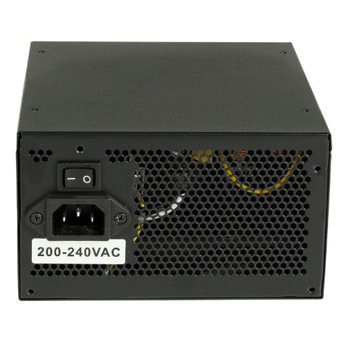 CRONUS 500ATV FX PRO 500W PSU 140mm Silent Cooling Fan 80 PLUS Bronze Non Modular Flat Black Cables Supreme Performance power supply unit