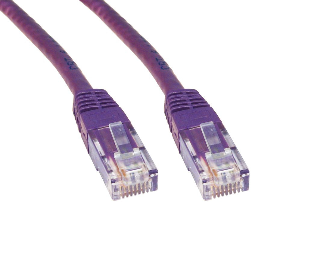 Cables Direct ERT-605V networking cable Violet 5 m Cat6 U/UTP (UTP)