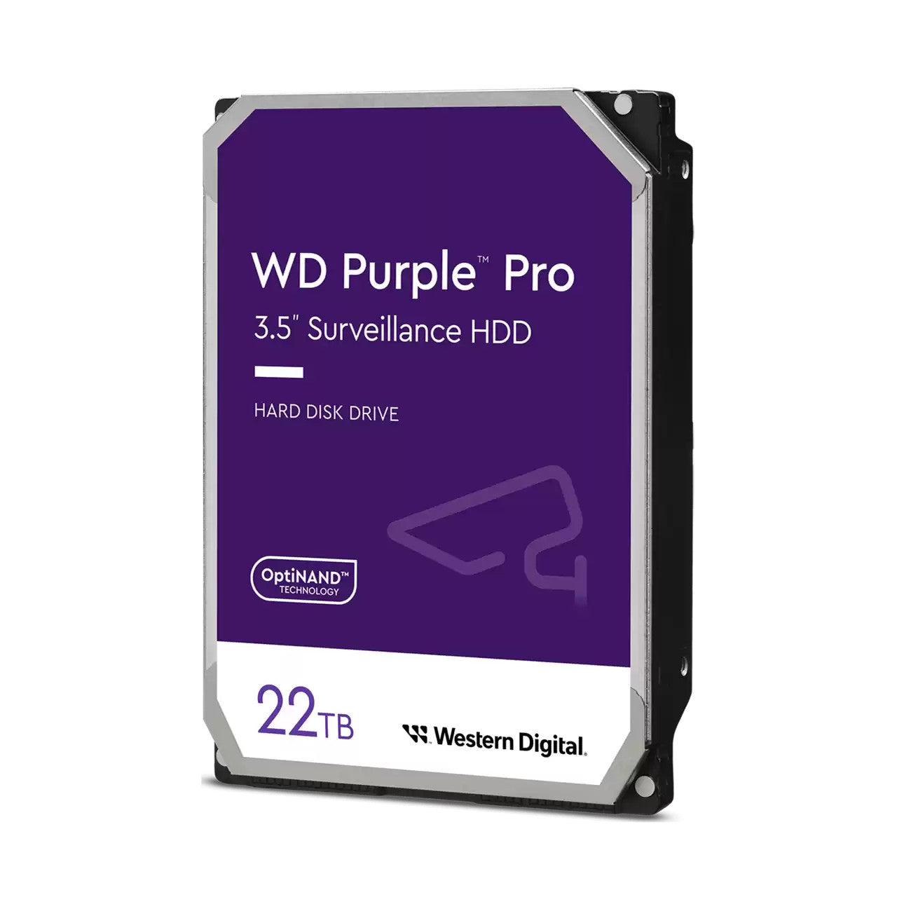 Western Digital Purple Pro internal hard drive 22 TB 7200 RPM 512 MB 3.5" Serial ATA III